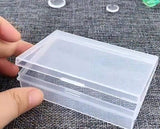 10 Pcs, Rectangle Storage Box 5x3.25x0.75 inch