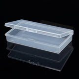 10 Pcs, Rectangle Storage Box 5x3.25x0.75 inch