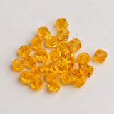 100 Pcs, 4mm Faceted Glass Bicone Beads