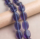 1 String 18x13mm Glass Beads