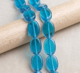 1 String 18x13mm Glass Beads