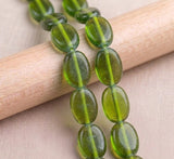 1 String 18x13mm Glass Beads