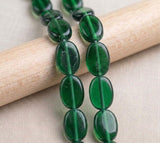 1 String 18x13mm Glass Beads