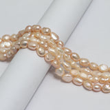 1 String, 7x5mm Baroque Pearls Beads_MGB-63.