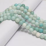 1 String 8mm Natural Amazonite Gemstone Beads_MGB-199