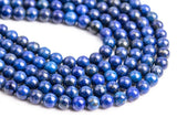 1 String, 8mm Round Lapis Gemstone Beads_MGB-172
