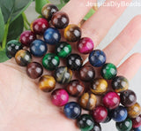 1 String 8mm Round Tiger Eye Beads_MGB-184