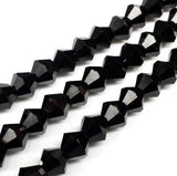 1 String Crystal Bicone Beads 6mm