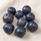 20 Pcs Black Synthetic Howlite Beads 12X15mm-14X18mm_CLRN-135