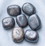 20 Pcs Black Synthetic Howlite Beads 18X15mm-20X18mm_Clrn-138