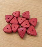 20 Pcs Red Synthetic Howlite Beads 13X14mm-15X17mm_Clrn-153