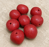 20 Pcs Red Synthetic Howlite Beads 14X15mm-14X18mm_CLRN-140