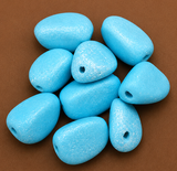20 Pcs Turquoise Synthetic Howlite Beads