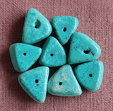 20 Pcs Turquoise Synthetic Howlite Beads 14mm-16mm_CLRN-95