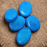 20 Pcs Turquoise Synthetic Howlite Beads