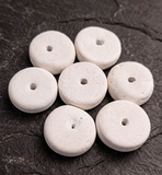 20 Pcs White Synthetic Howlite Beads 18mm_CLRN-131