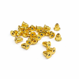 275 Pcs 5X3mm Golden Earring Stud_eps-13