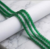2 String 4x5mm Glass Beads_clrn-271