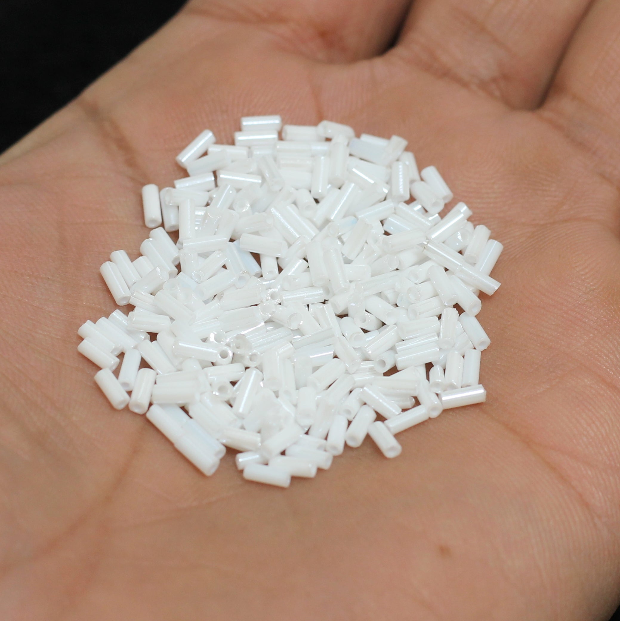 2mm 100 Gm Glass Seed Beads 2 Cut & Bugles_SB-172