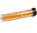 400 Pcs, 4mm Luster Orange Faceted Bicone Beads