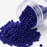 50gm  6/0 Preciosa Cobalt Blue Seed Beads