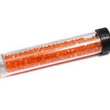 400 Pcs, 4mm Luster Orange Faceted Bicone Beads