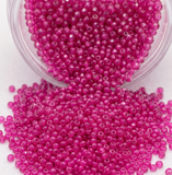 50gm 8/0 Preciosa Hot Pink Seed Beads