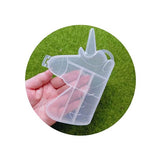 9 Cavity Unicorn Beads Storage Box 6x3x0.75 Inch