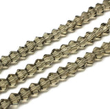 1 String Crystal Bicone Beads 6mm