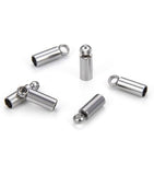 50 Pcs 3.5x6mm Steel Cord Ends