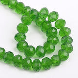 8x5mm Glass Crystal Beads Roundelle