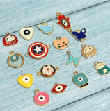 41 Pcs Enamel Charms clrn-187