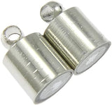 5 Pcs, Tube Magnetic Clasp 18x7mm