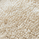 50gm 8/0 Preciosa Creamy White Seed Beads