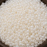 50gm 8/0 Preciosa Creamy White Seed Beads