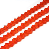 1 String Crystal Bicone Beads 6mm