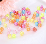 500 Pcs, 6mm Acrylic Round A To Z Alphabet Letter Beads_alp-09_3