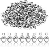 50 Pcs Steel Lobster Claw Clasps