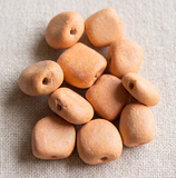 50_Pcs_Brown_Synthetic_Howlite_Beads_15X16mm-14X12mm_clrn-119
