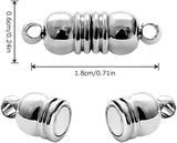 5 Pcs Tube Magnetic Clasp 20x6mm