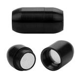 5 Pcs, Tube Shape Magnetic Clasps 17x9mm, 5mm Hole Size