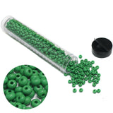 Preciosa Seed Beads Opaque Green 53250