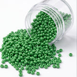 50gm 6/0 Preciosa Opaque Leaf Green Seed Beads