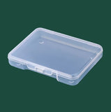 10 Pcs, Rectangle Acrylic Beads Storage Box 2.75x2x0.5 inch