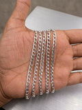 5 Meter 6X3mm Silver Metal Chain_mc-143_1