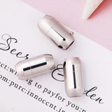 5 Pcs, Tube Shape Magnetic Clasps 17x9mm, 5mm Hole Size