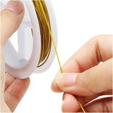 10 Spools, 0.45mm Metal Beading Gear Wire For Jewellery Making