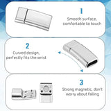 5 Pcs Flat Magnetic Clasps