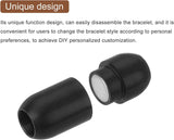 5 Pcs, Tube Shape Magnetic Clasps 17x9mm, 5mm Hole Size