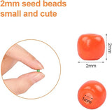 15 Color, 11/0 Neon & Opaque Glass Seed Beads Kit